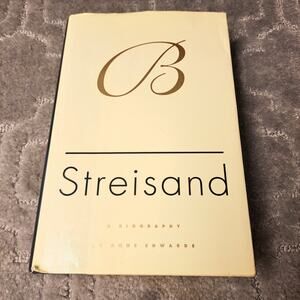 Streisand by Anne Edwards 1997 VTG BIOGRAPHY HARDBACK BOOK Barbra First edition